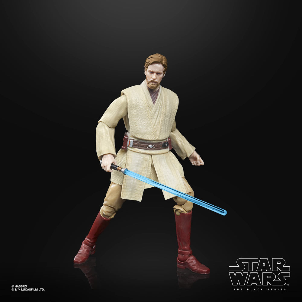 STAR WARS Obi-Wan Kenobi archive figure with accessory pack for play and display.