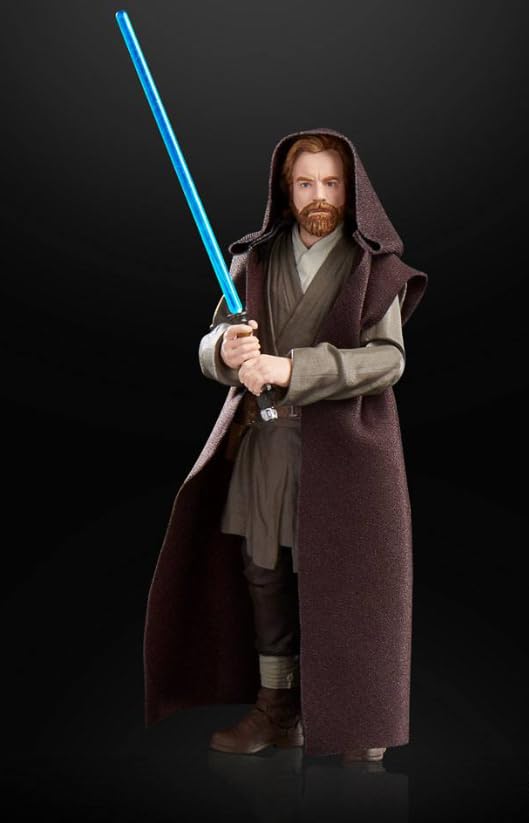 STAR WARS The Black Series Obi-Wan Kenobi (Jabiim) face sculpt captures likeness and presence