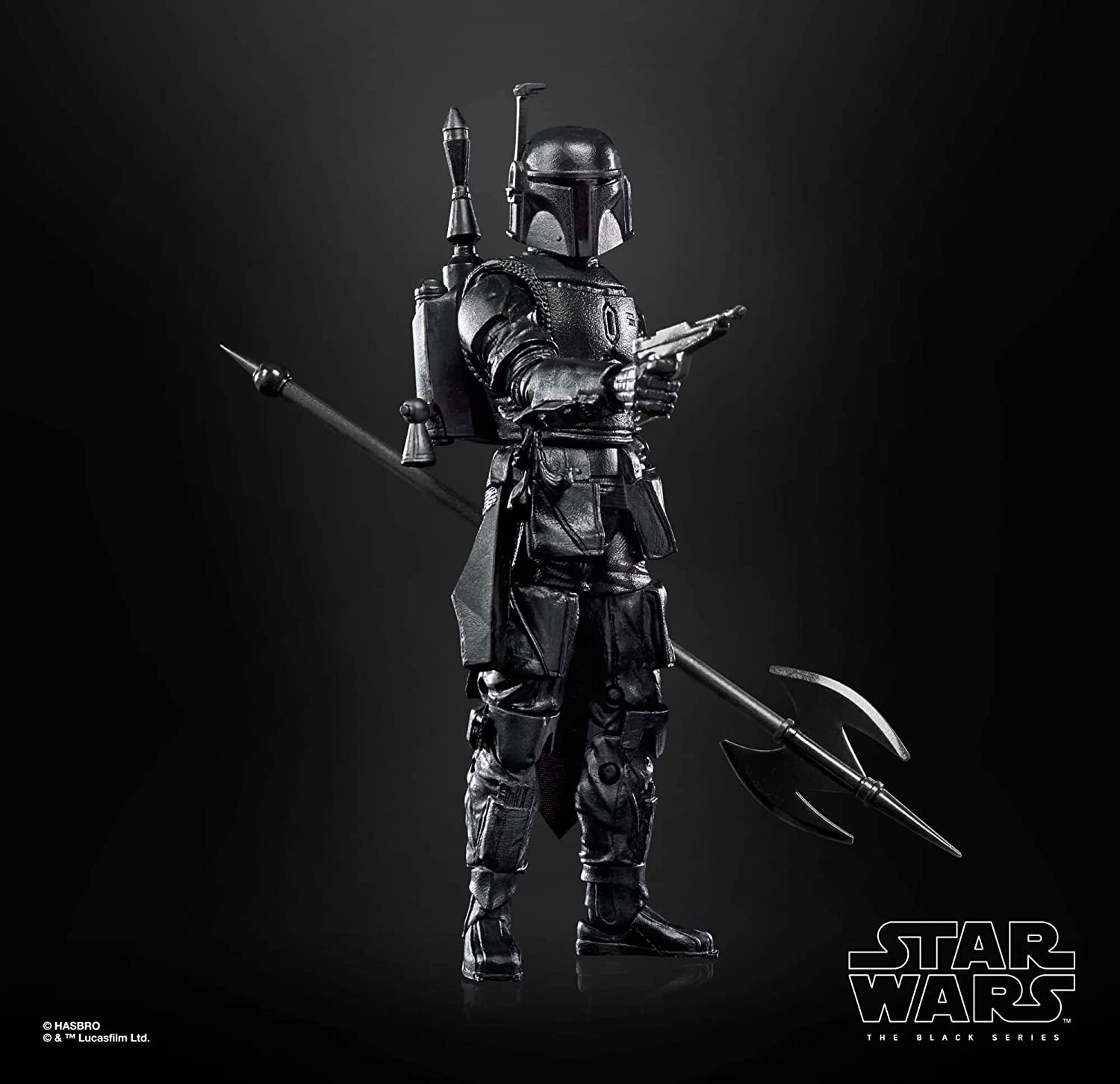 Star Wars Black Series packaging art complements collectors' displays