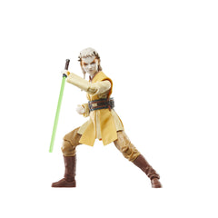 STAR WARS Padawan Jecki Lon poseable action figure for shelf displays.