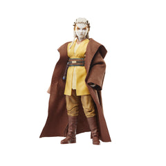 STAR WARS Black Series Padawan Jecki Lon front view for display and collection.