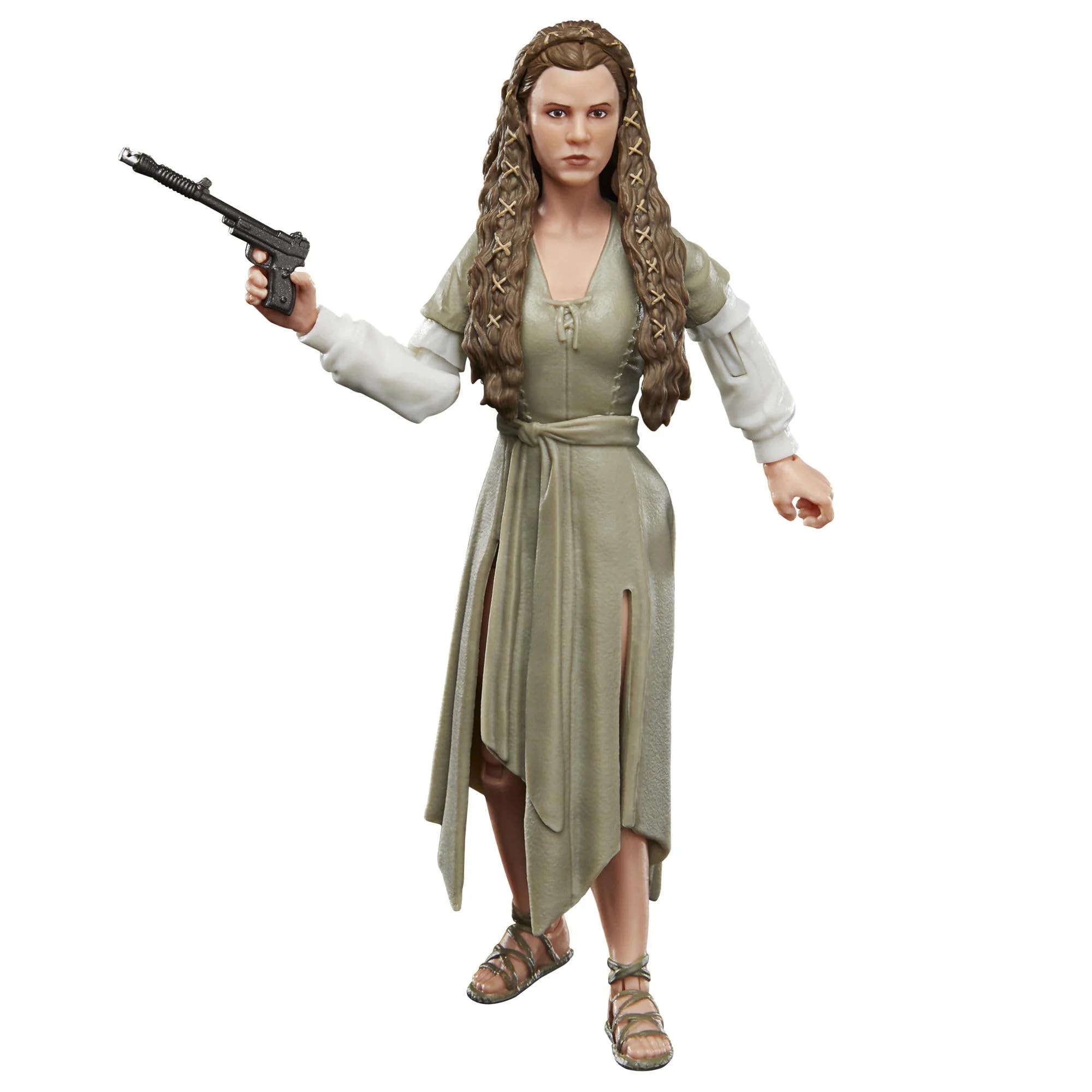 Star Wars The Black Series Princess Leia (Ewok Village) figure accessories enhance storytelling and display options.