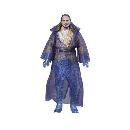 Star Wars Black Series Qui-Gon Jinn Force Spirit deco for premium display.