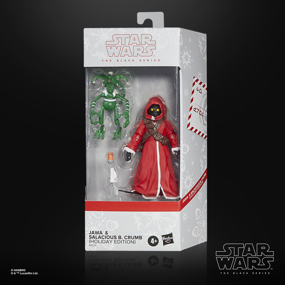 STAR WARS The Black Series Salacious B crumb Holiday Edition figure for playful display
