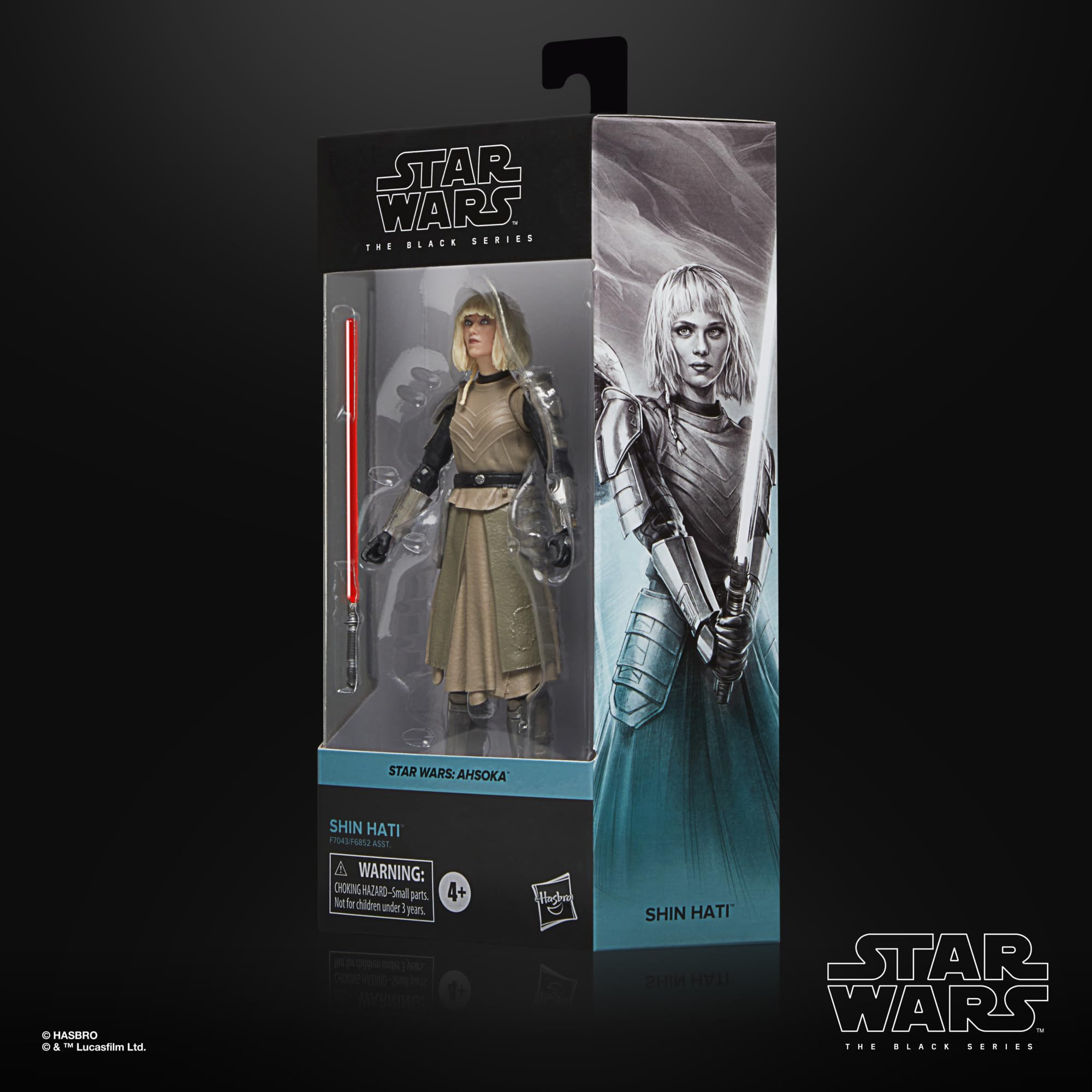 STAR WARS The Black Series Shin Hati accessory showcases character-inspired gear.