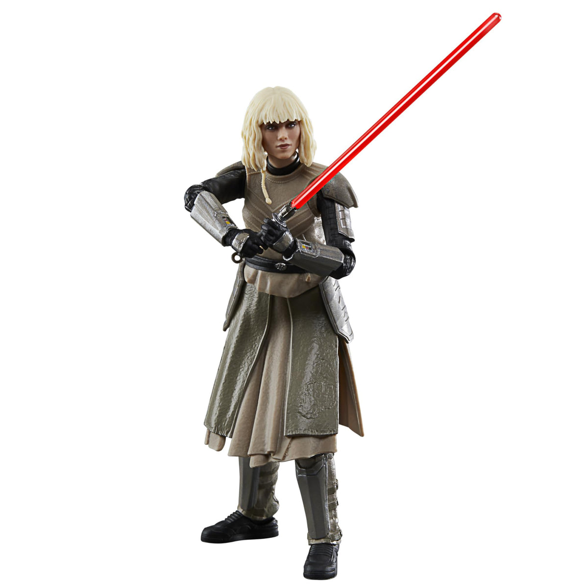 STAR WARS The Black Series Shin Hati front view highlights premium articulation for display.
