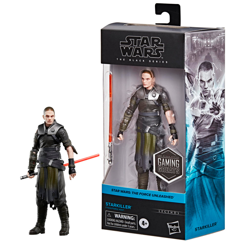 STAR WARS Black Series Starkiller shines in collectors' showcases and shelf displays.