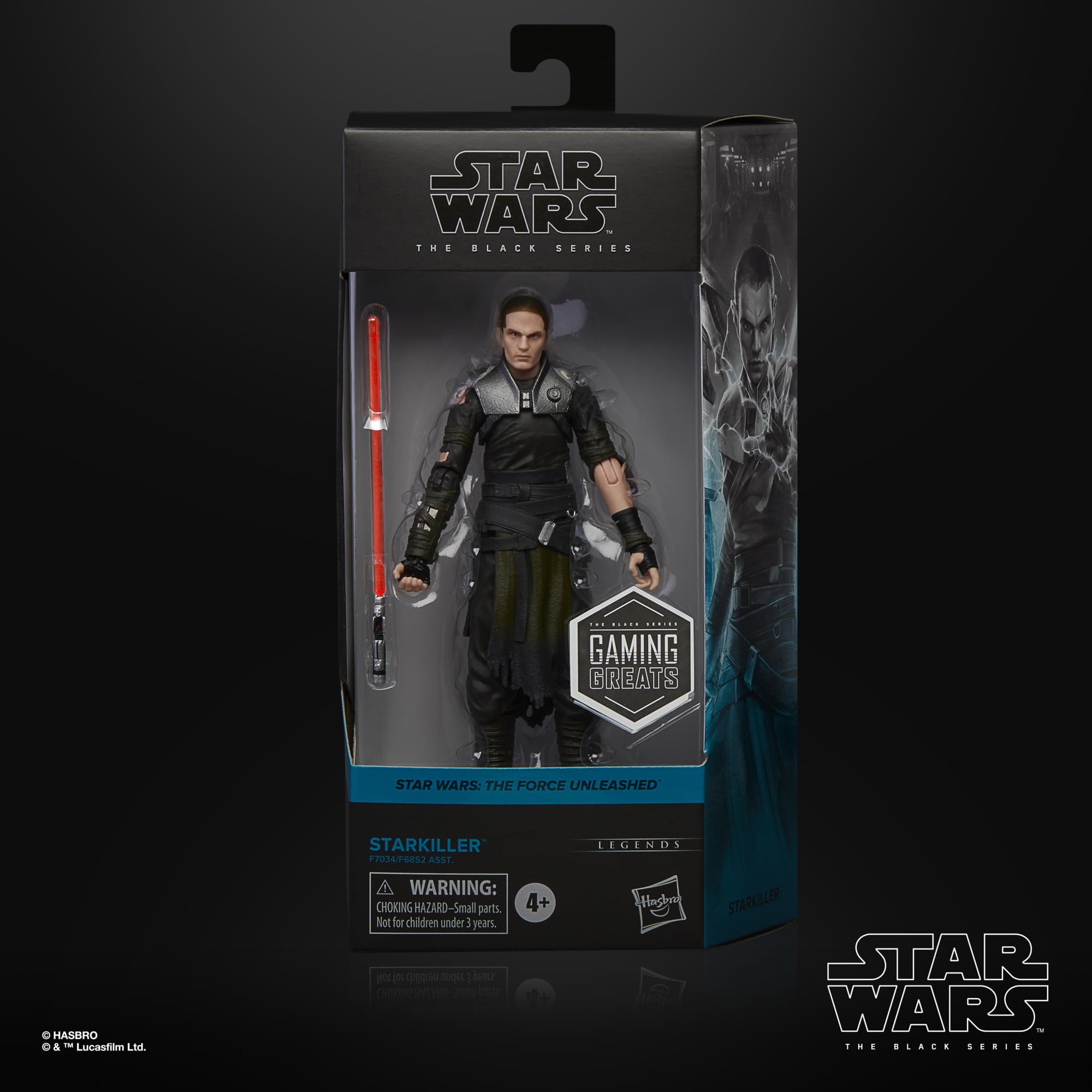STAR WARS Starkiller articulation highlights multiple joints for dramatic action poses.
