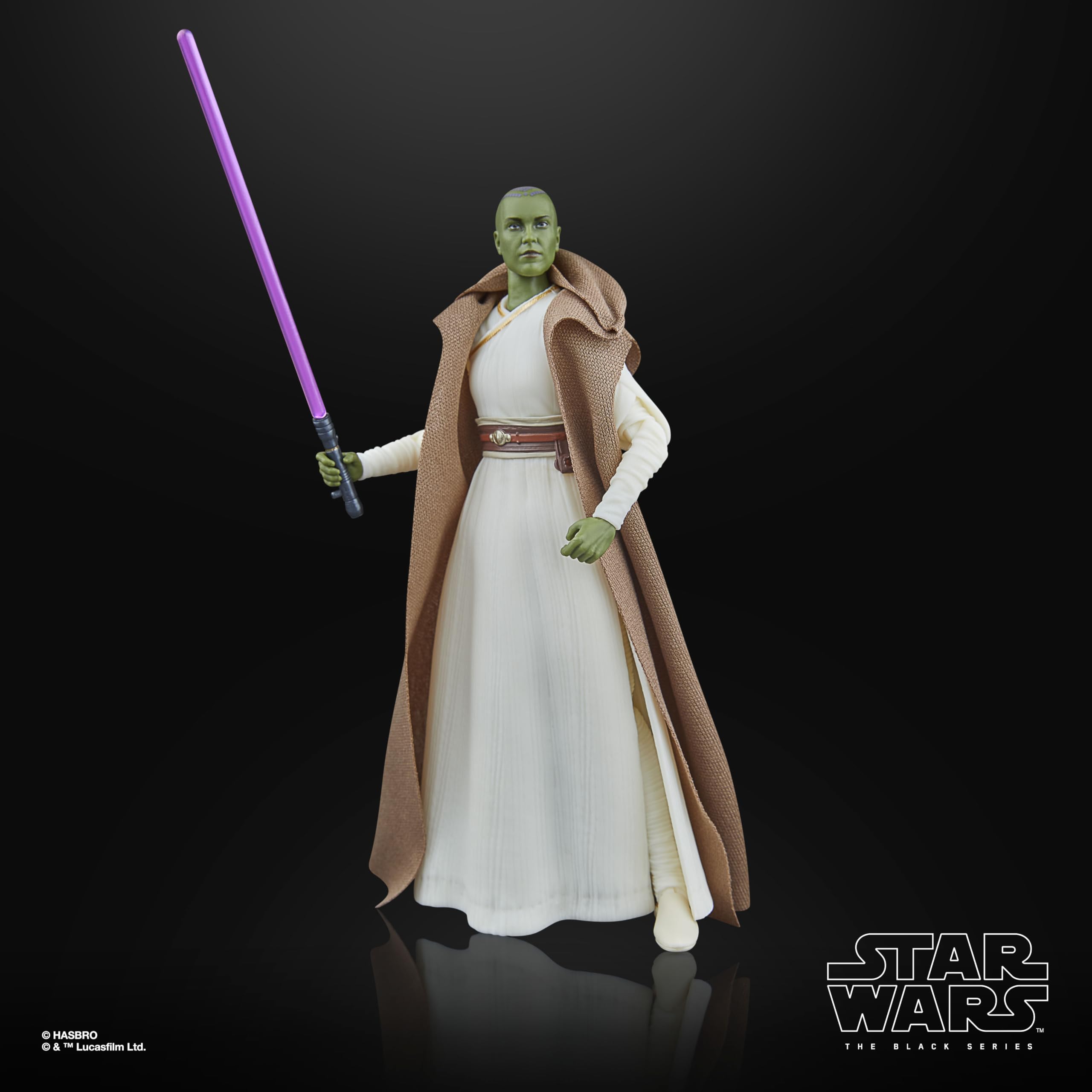 STAR WARS The Black Series Vernestra Rwoh articulation points enable dynamic posing.