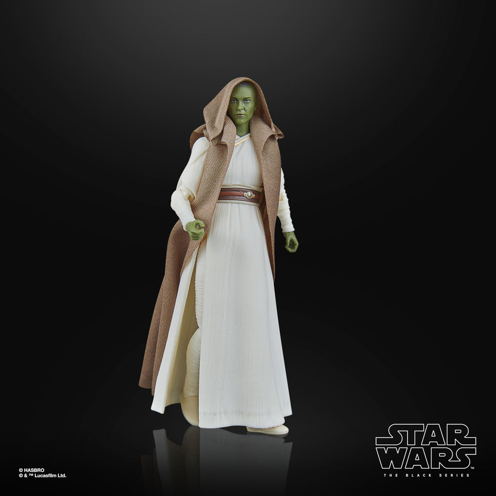 STAR WARS The Black Series Vernestra Rwoh soft goods robe detail for realism.