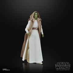 STAR WARS The Black Series Vernestra Rwoh soft goods robe detail for realism.