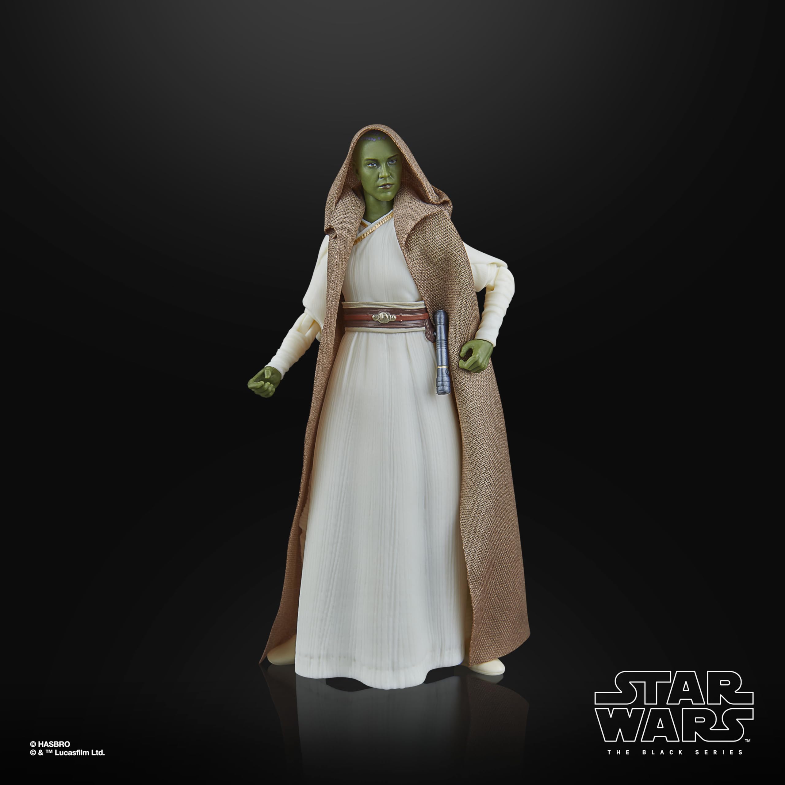 STAR WARS The Black Series Vernestra Rwoh window box packaging for shelf display.