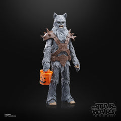 STAR WARS Black Series Wookiee Halloween Edition figure with premium articulation for dynamic scenes.