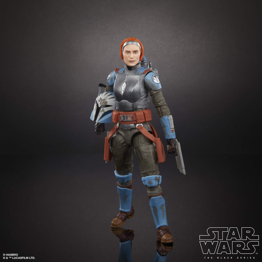 STAR WARS Bo-Katan Kryze figure complements a larger Mandalorian collection.