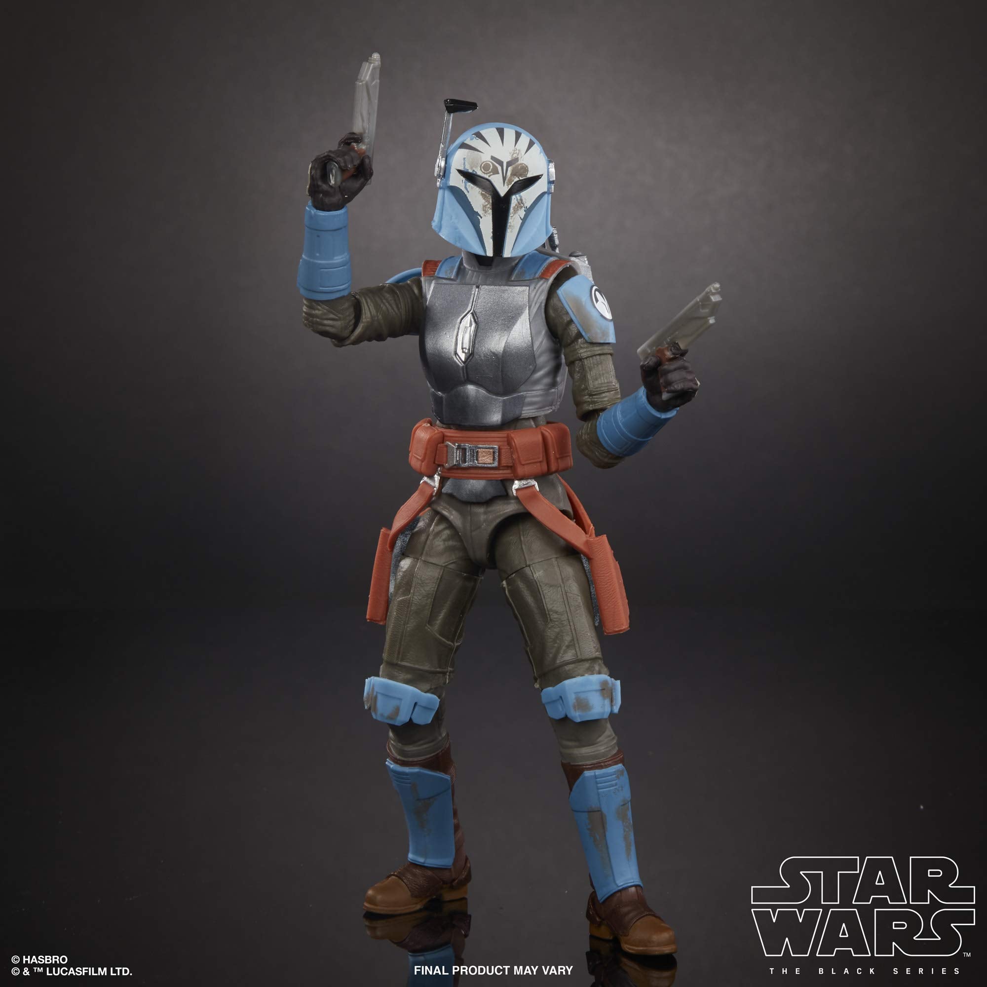 STAR WARS Bo-Katan Kryze display-ready pose options for collectors.