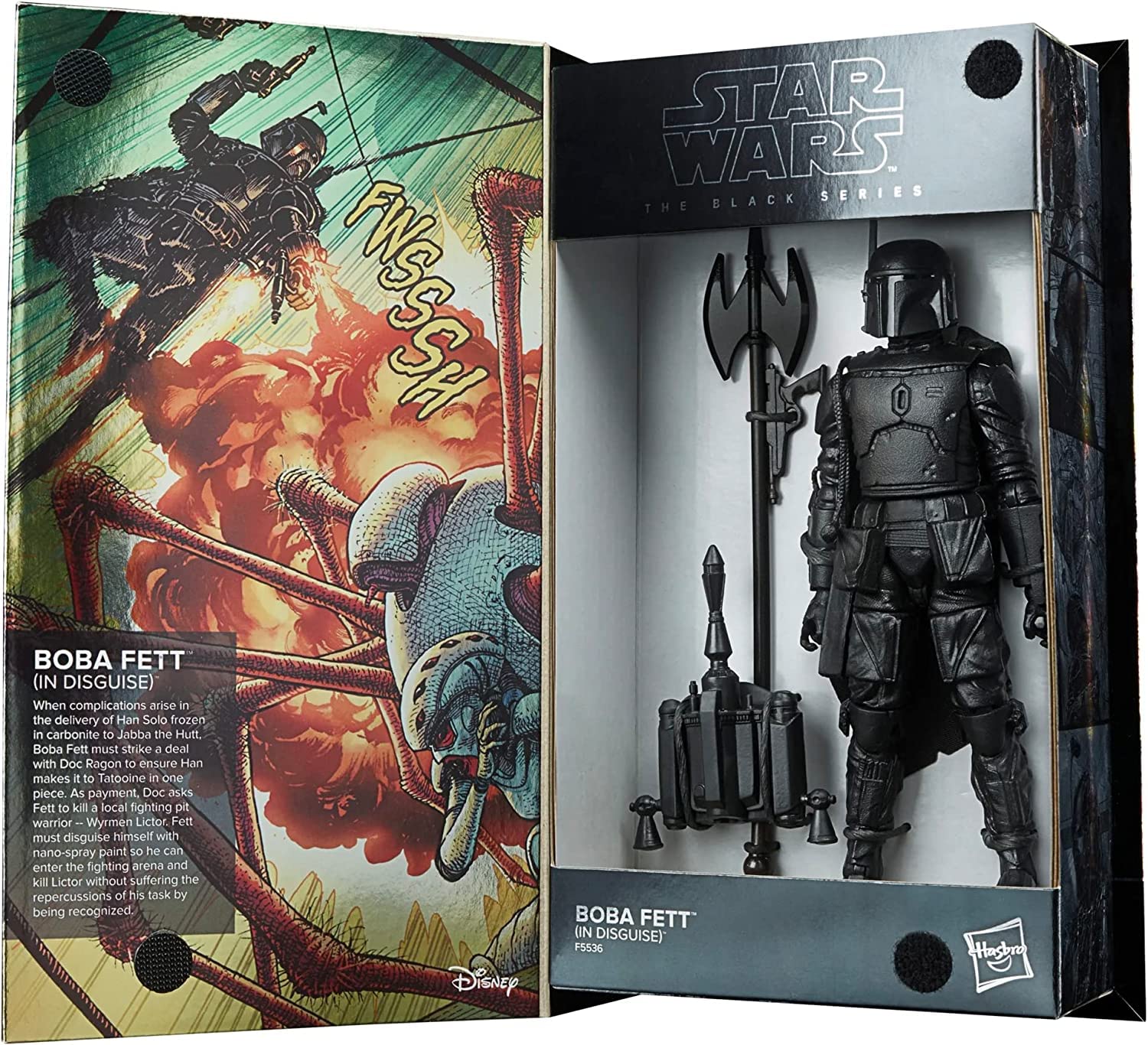 Star Wars Boba Fett in-Disguise armor detail highlights authentic look