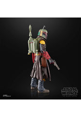 STAR WARS The Black Series Boba Fett figure poseable for dynamic display.