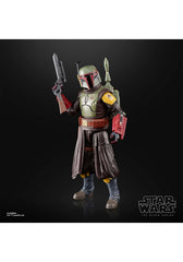 STAR WARS Boba Fett Throne Room figure with throne-room backdrop for scenes.