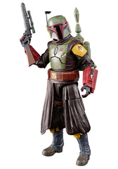 STAR WARS Black Series figure showcases signature armor details.