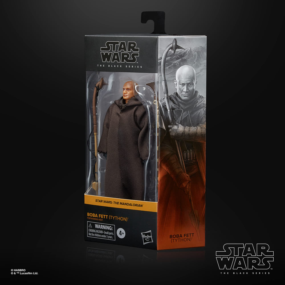 STAR WARS Boba Fett (Tython) figure in various action poses for display