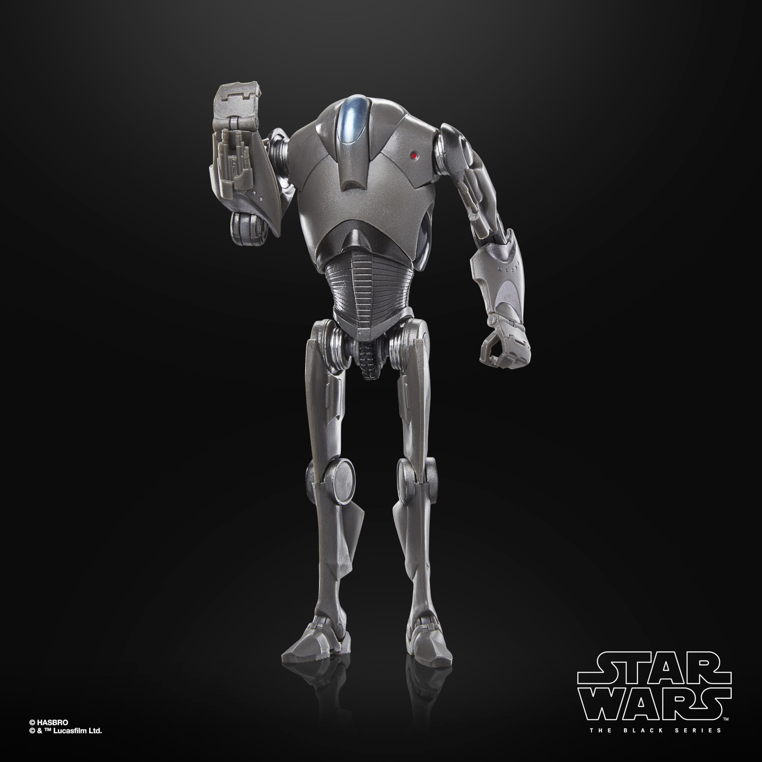 Build your interstellar scene with multiple figures from the Star Wars Black Series.