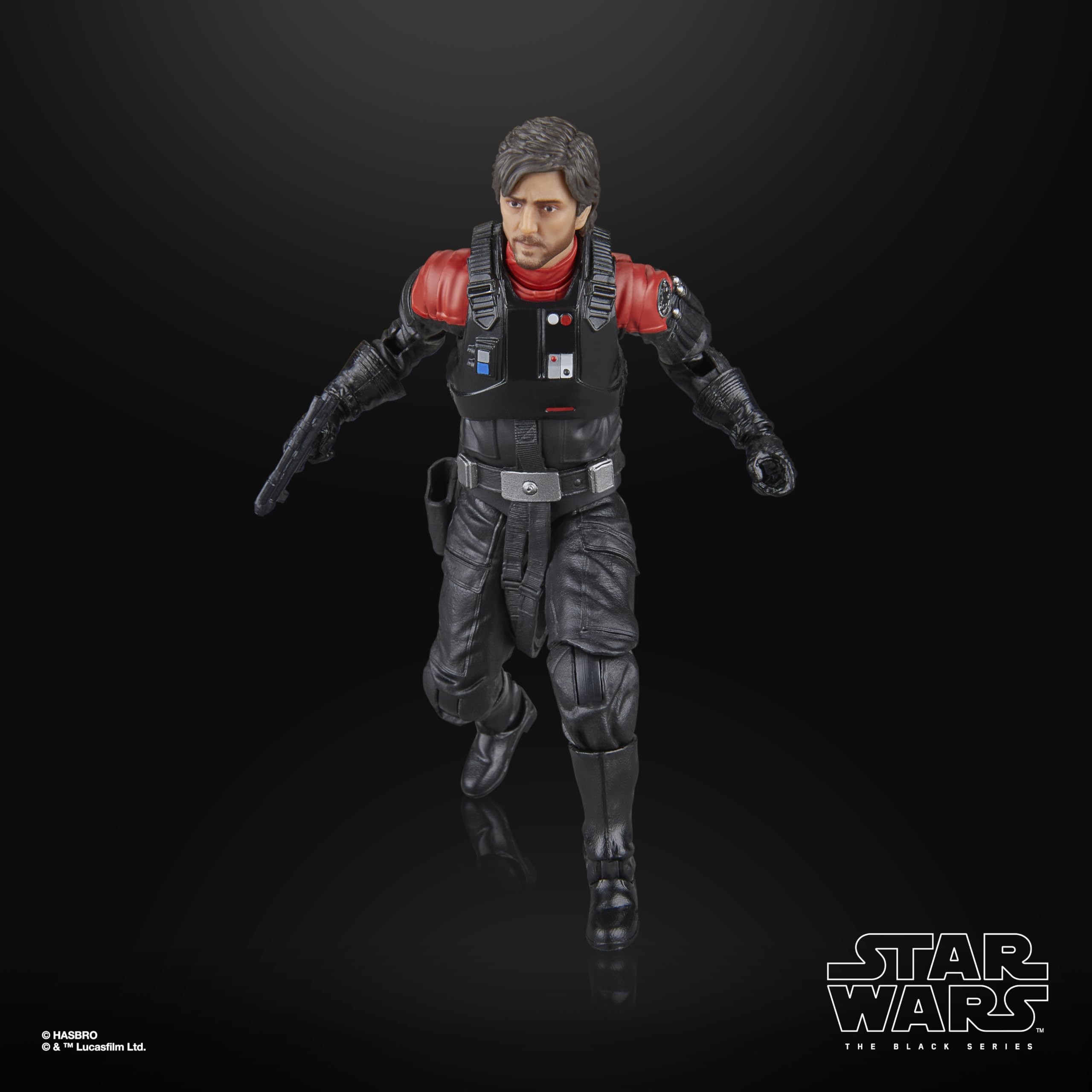 STAR WARS Cassian Andor pose options enable dynamic shelf scenes
