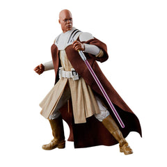 Star Wars Mace Windu figure showcases premium articulation for posing