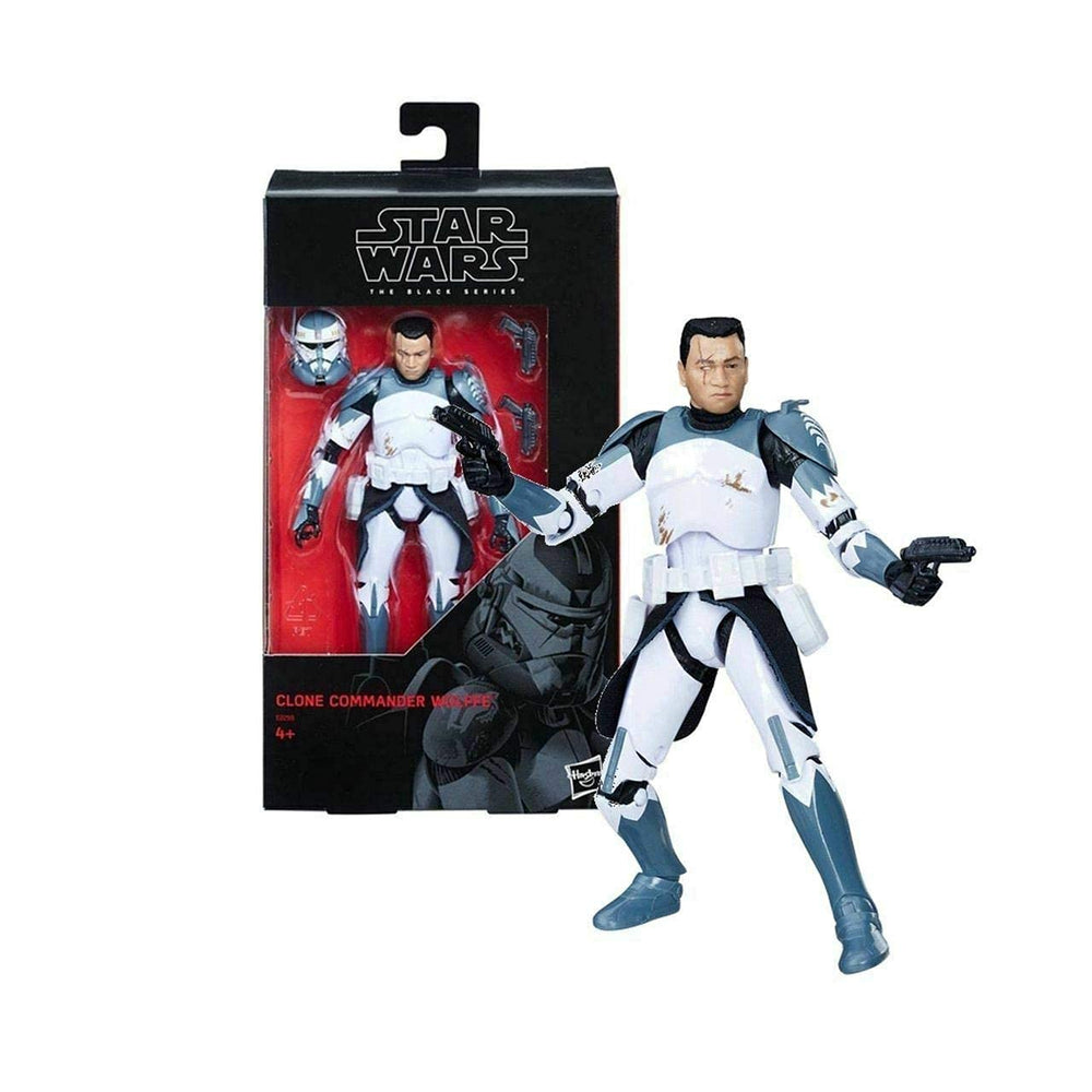 Star Wars Clone Commander Wolffe figure with detailed costume for premium display.