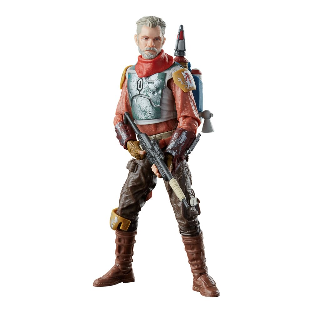 STAR WARS Cobb Vanth 6-inch figure with premium articulation for dynamic poses.