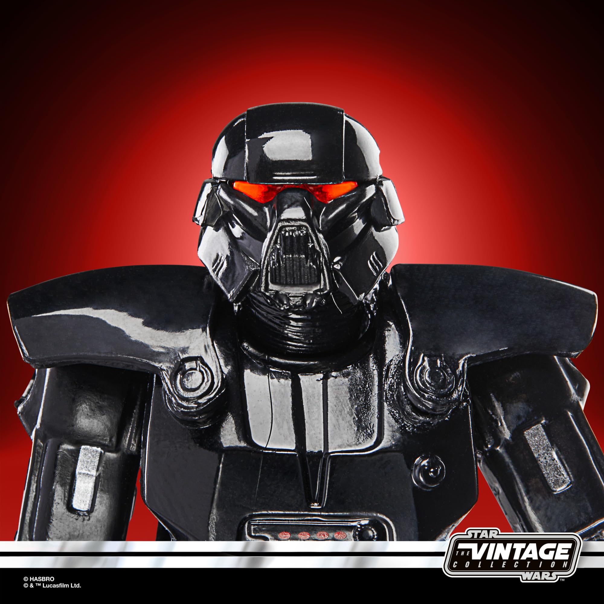 STAR WARS Dark Trooper with blaster accessory for play and display