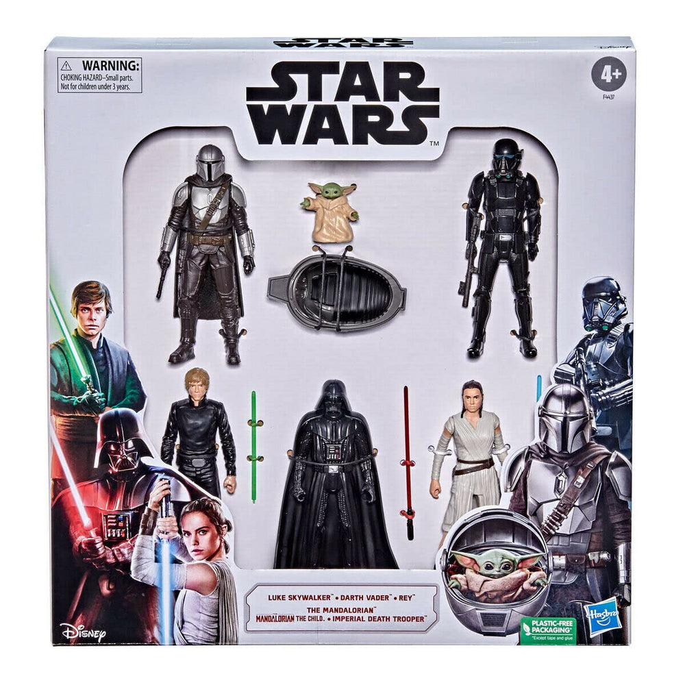 Star Wars Darth action figure set of 6 in 6-inch scale for imaginative play and storytelling