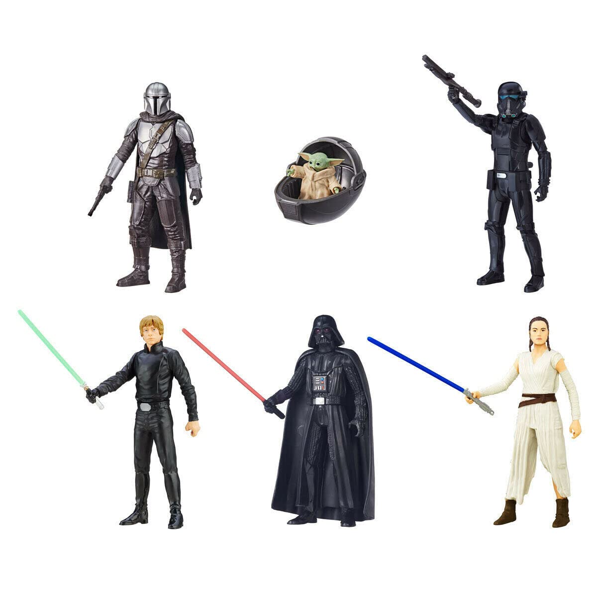 Star Wars Darth action figures set of 6 in 6-inch scale for creative play sessions
