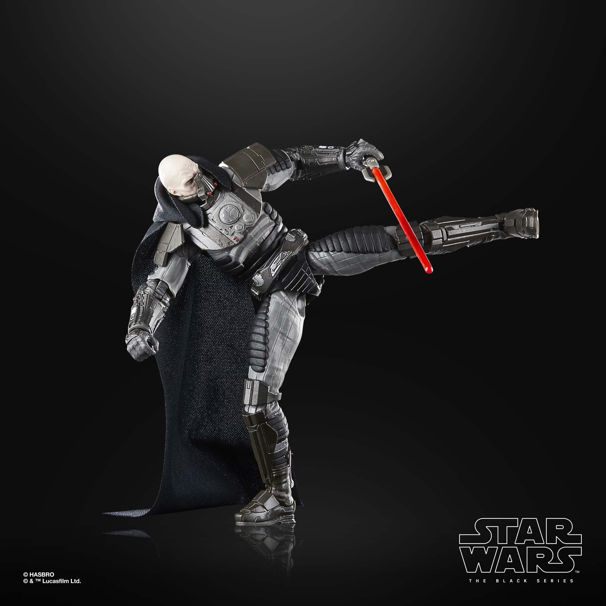 Star Wars Darth Malgus compatible with other Black Series figures for battles.