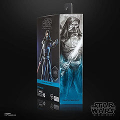 Star Wars Darth Malgus high-detail sculpt captures game-inspired features.