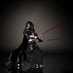 Star Wars Darth Revan figure in dynamic pose for posing