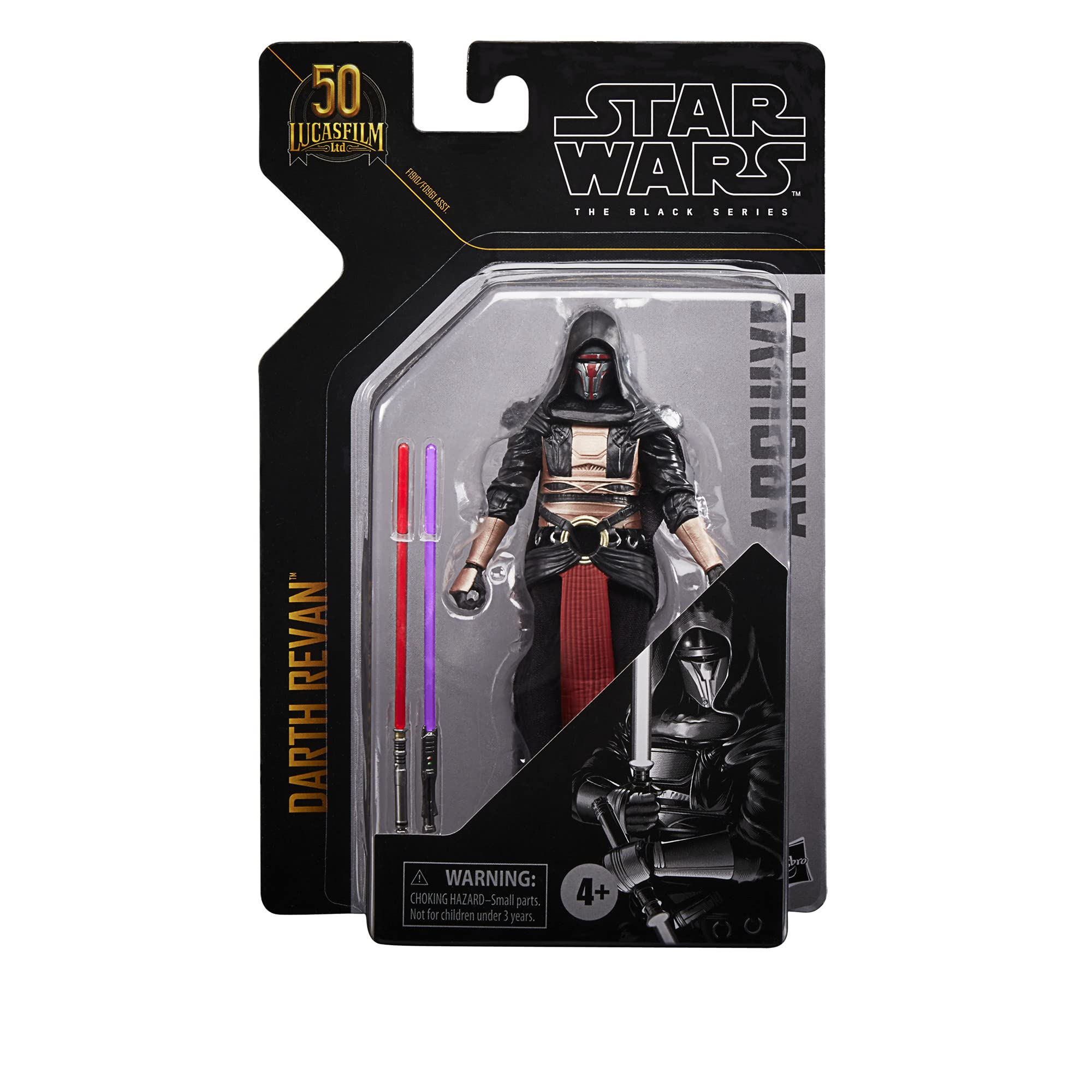 STAR WARS Darth Revan with dual lightsabers for dynamic poses.