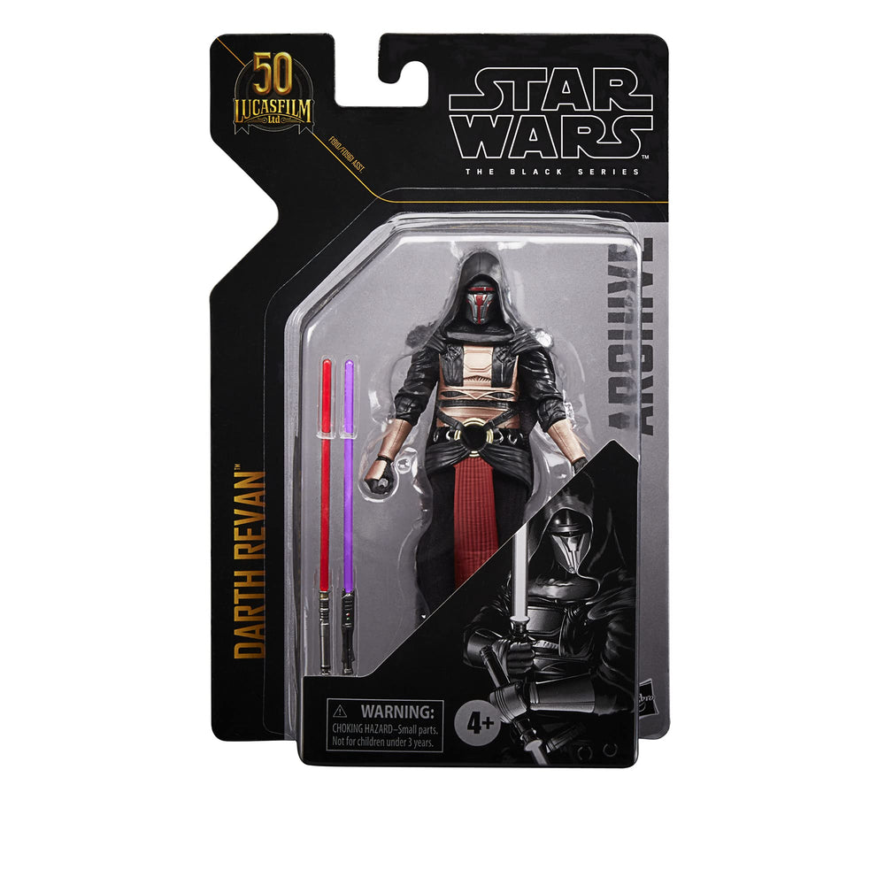 STAR WARS Darth Revan with dual lightsabers for dynamic poses.