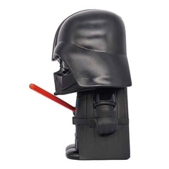 Star Wars Darth Vader coin-slot bank, accessible coin entry