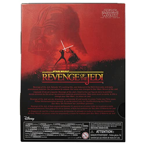 STAR WARS Darth Vader poseable figure offers dynamic display options.