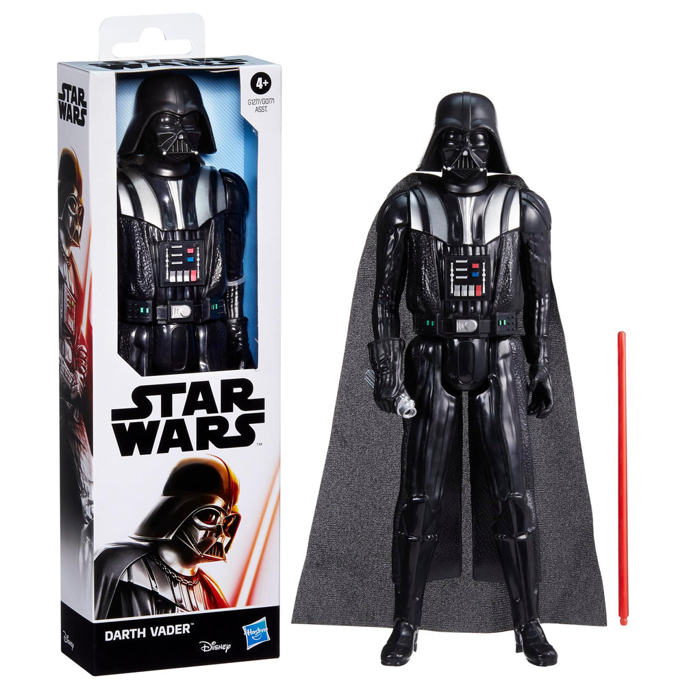 STAR WARS Darth Vader Titan Hero articulation poses, boosts creative play and dynamic scenes