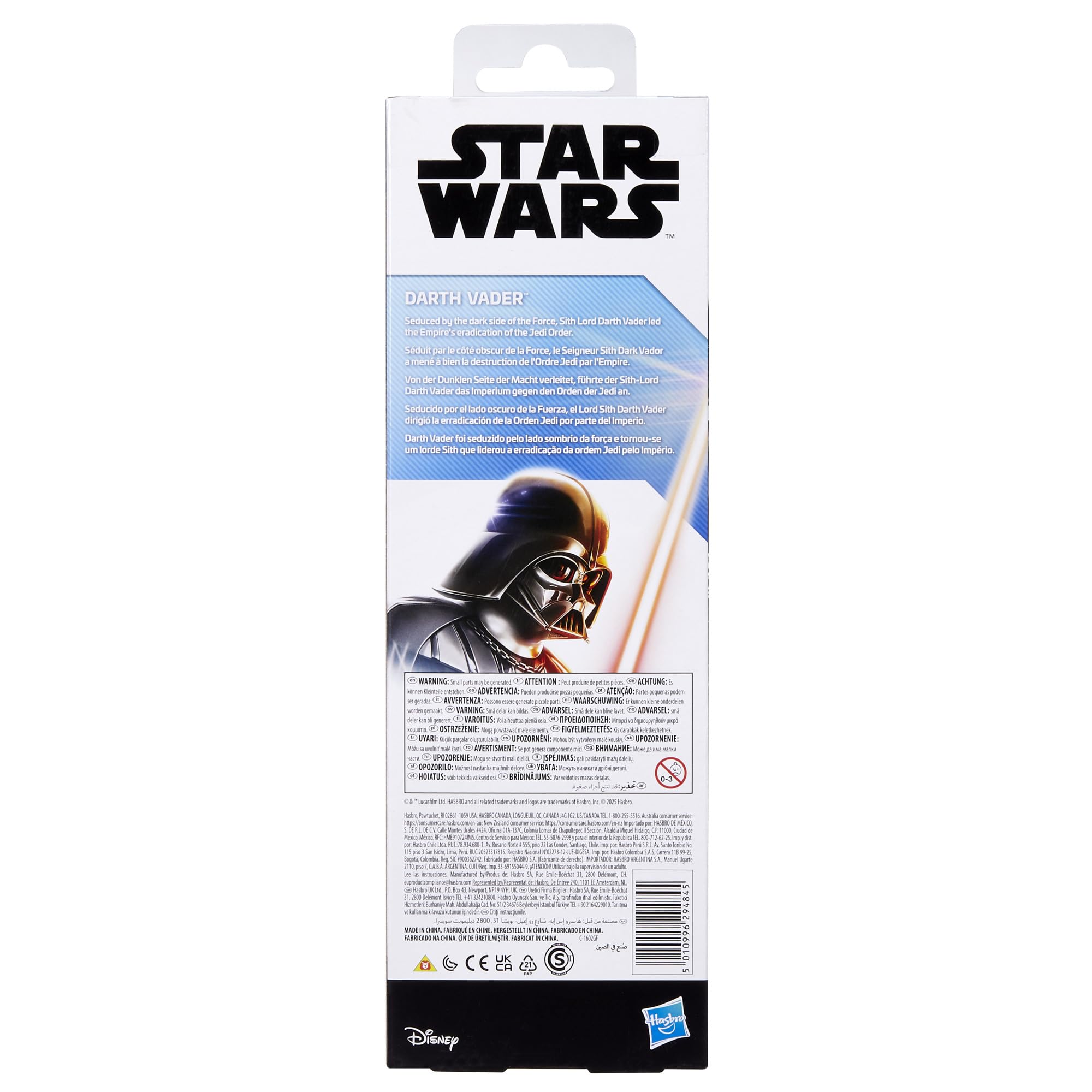 STAR WARS Darth Vader Titan Hero gift packaging, great starter set for young collectors