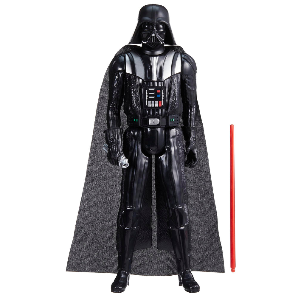 STAR WARS Darth Vader Titan Hero with red Lightsaber, ready for action-packed stories