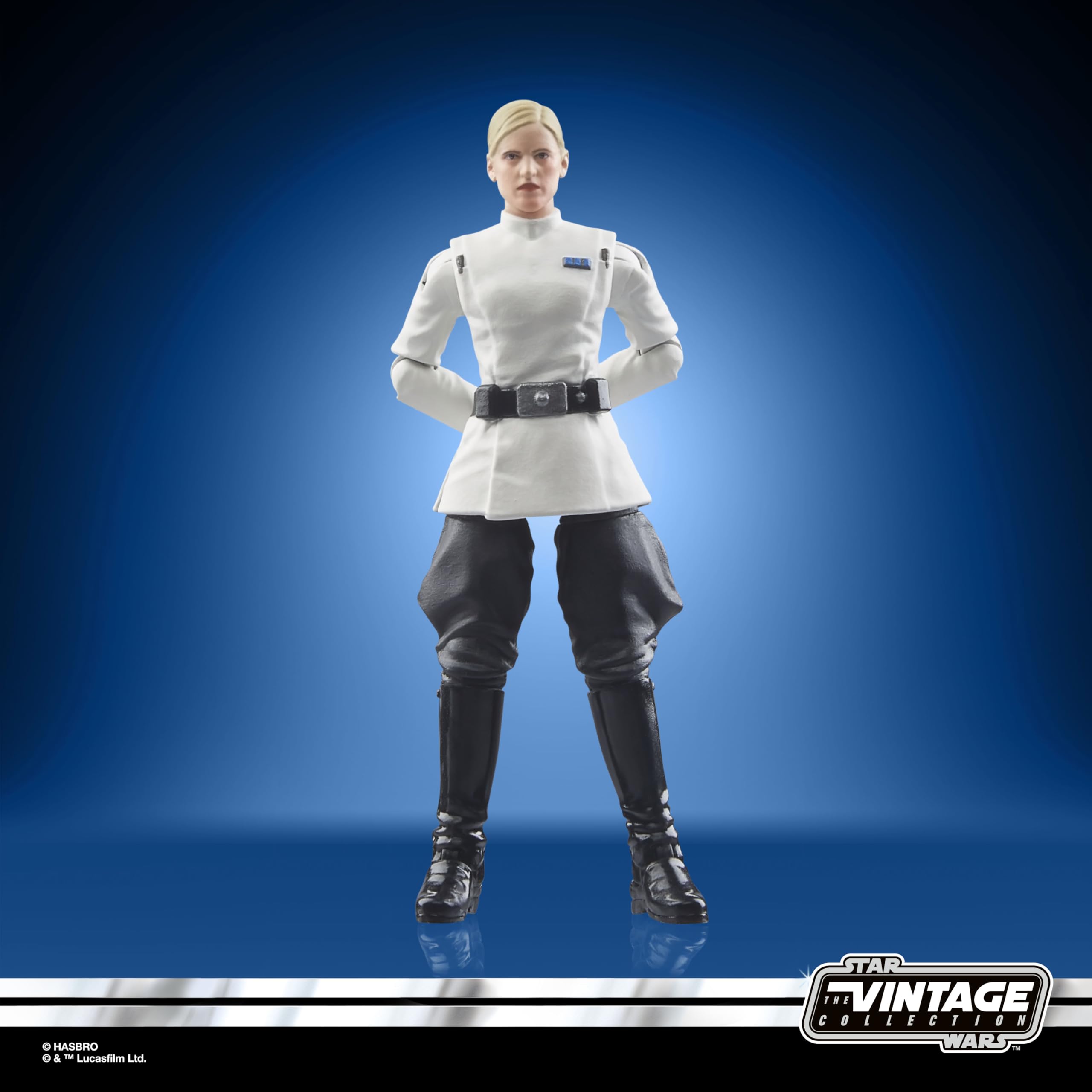 Star Wars Dedra Meero figure with blaster accessory for action moments.