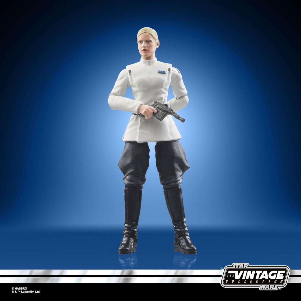 Star Wars Dedra Meero figure with other Vintage Collection figures for display.