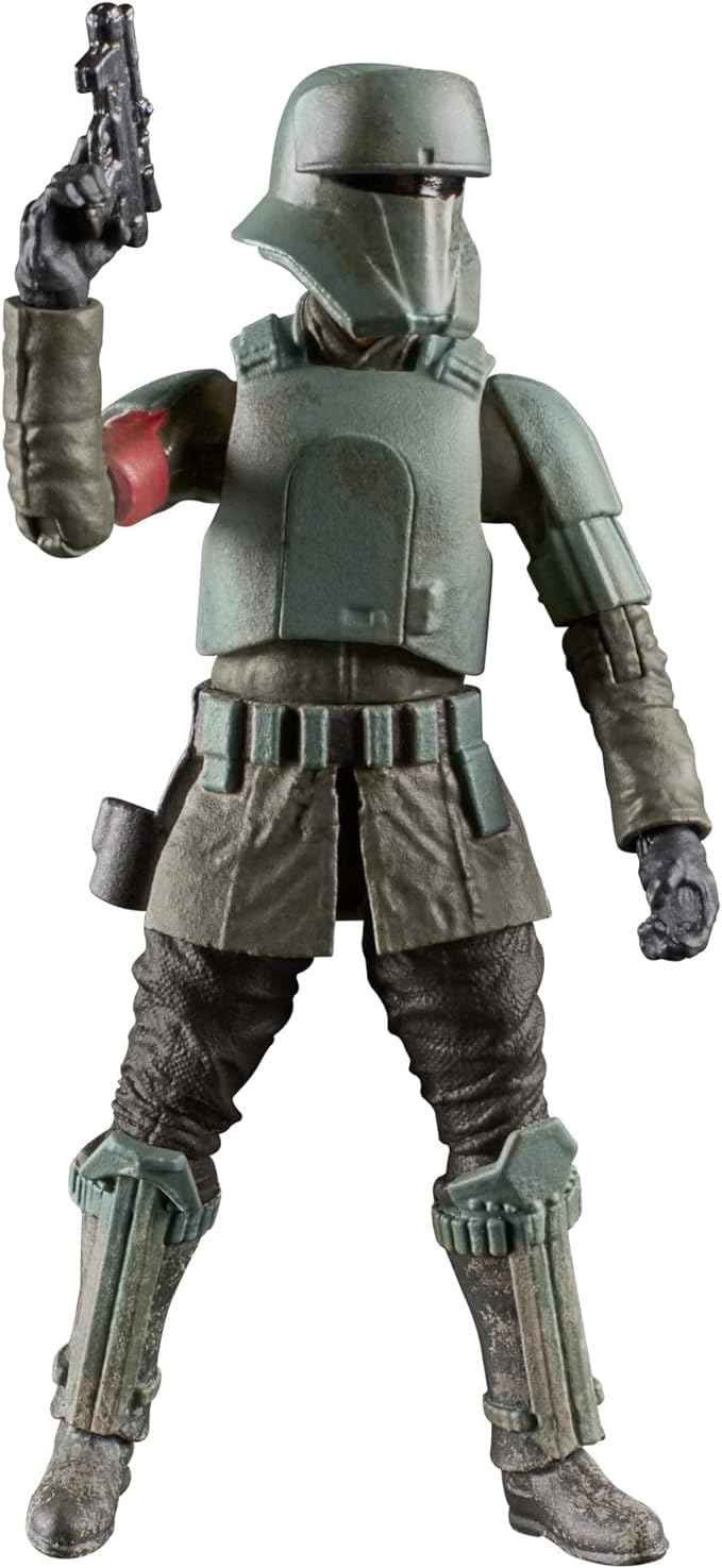 STAR WARS Din Djarin Morak packaging showcases vintage Kenner styling for collectors.