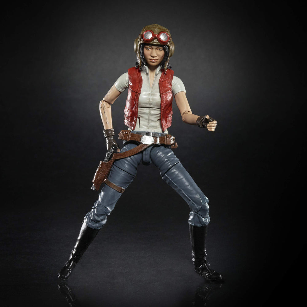 STAR WARS The Black Series Aphra offers premium articulation for posing