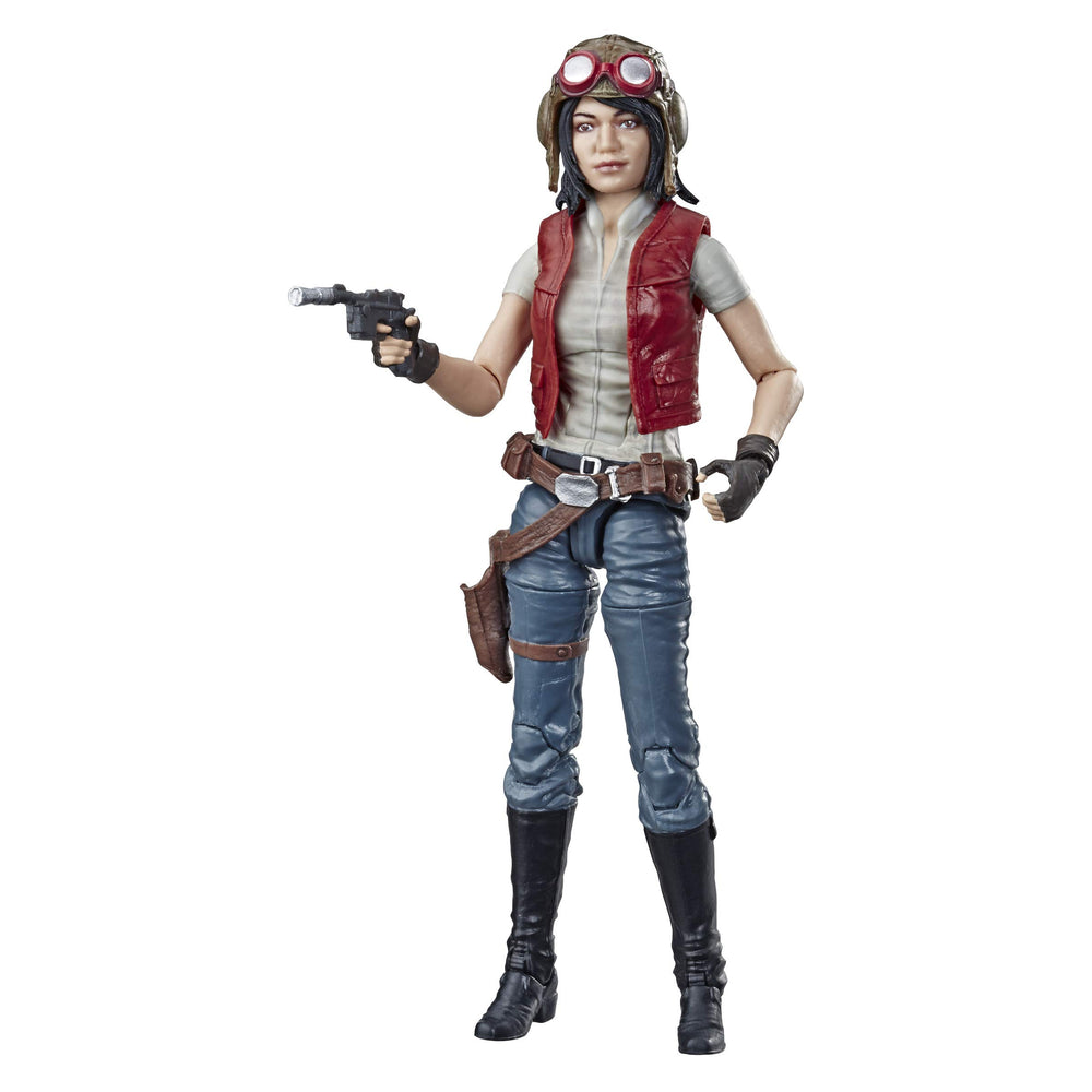 STAR WARS Doctor Aphra six-inch figure in dynamic pose for display