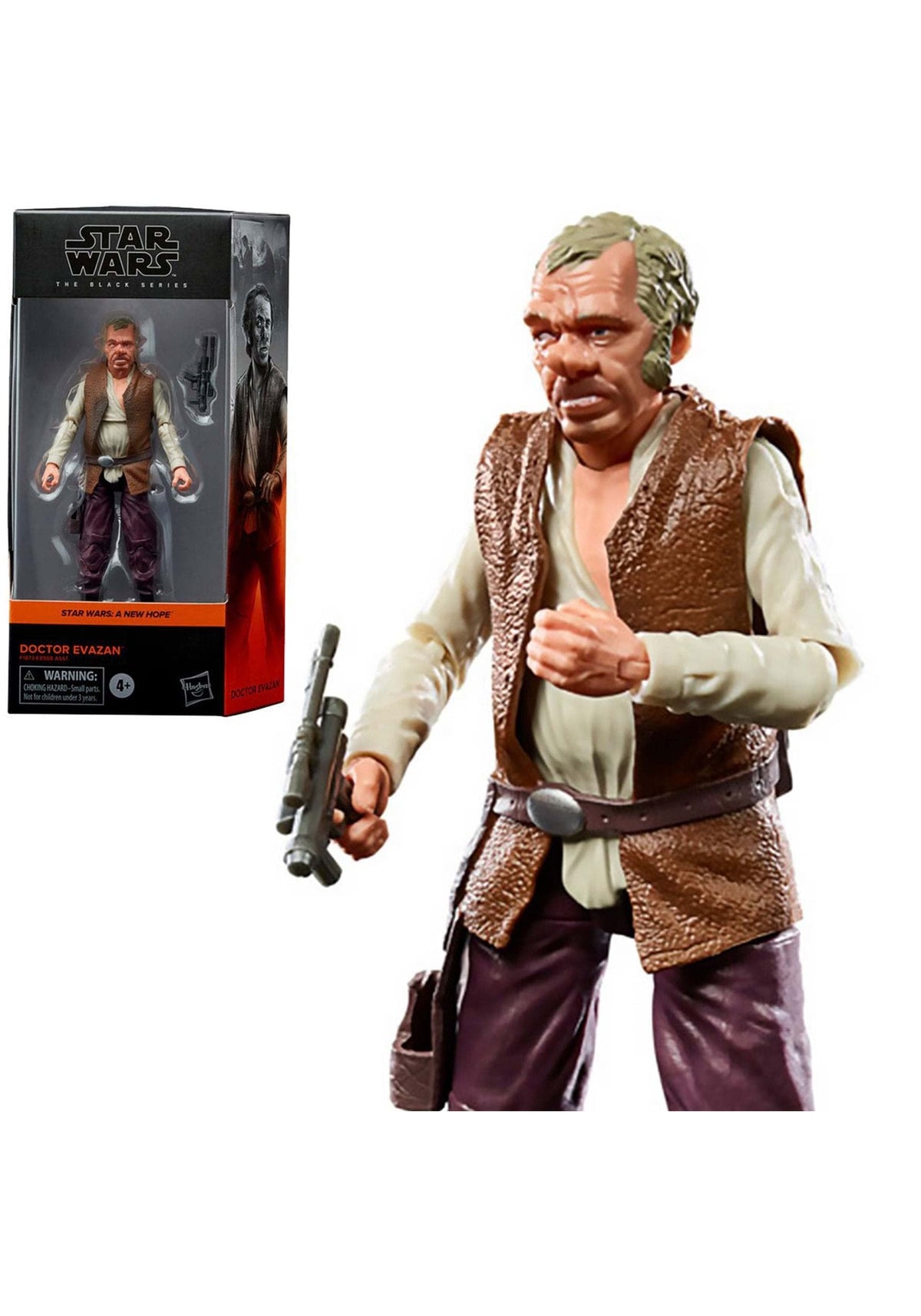 STAR WARS Doctor Evazan 6-inch figure with poseable joints for dynamic display