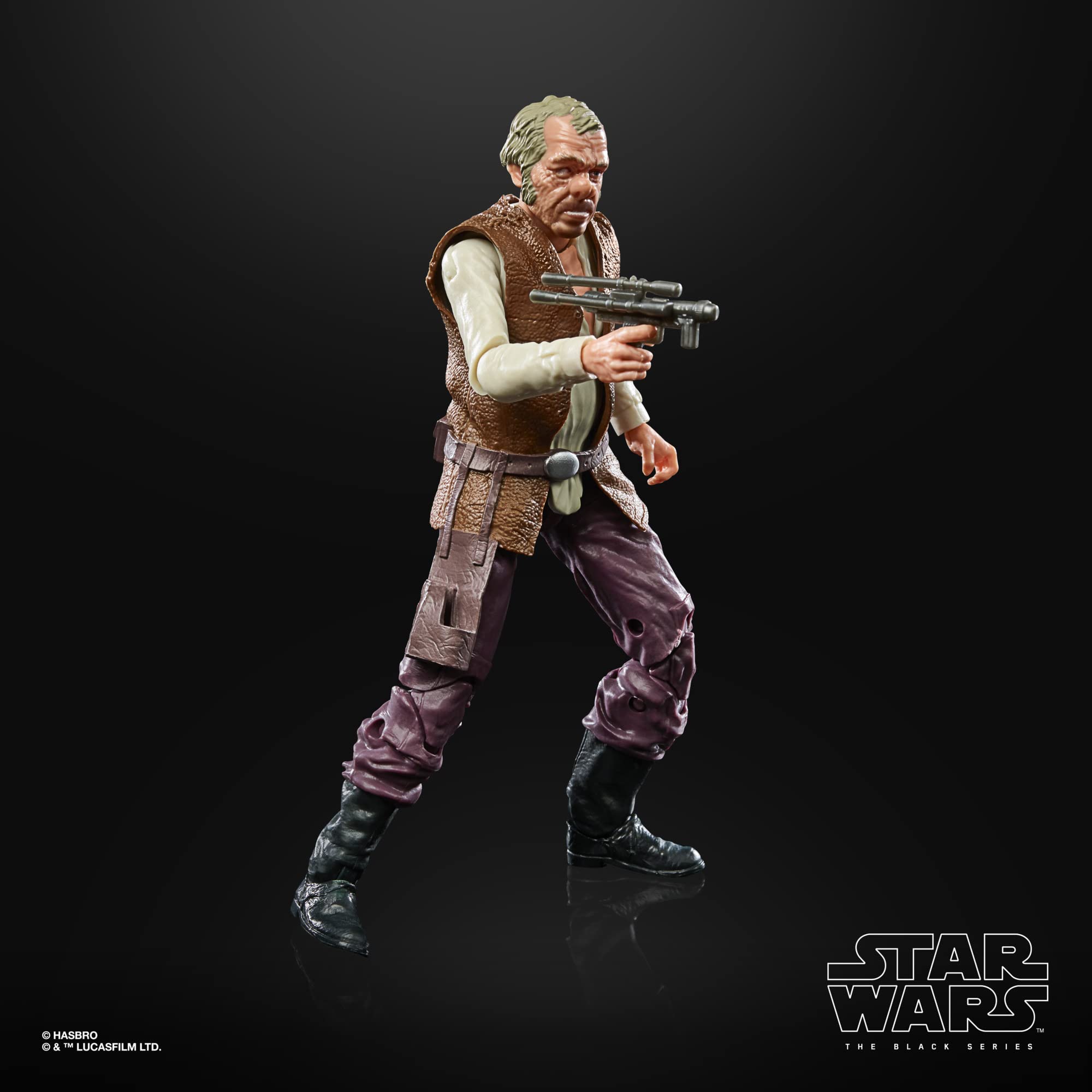 STAR WARS Doctor Evazan figure highlighting premium articulation for versatile poses