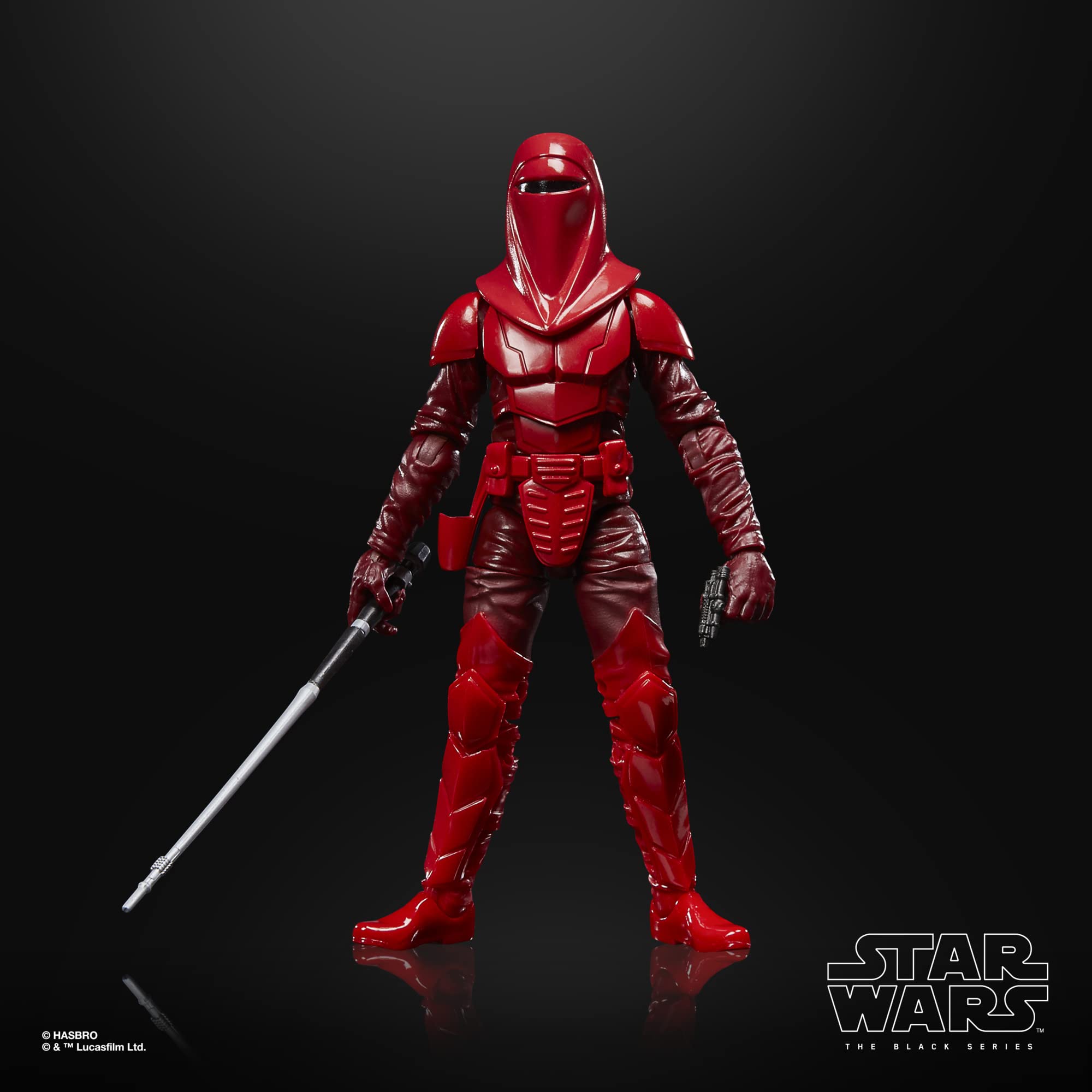 Star Wars Emperor Royal Guard staff accessory enhances displayable poses